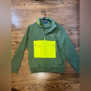 Ralph Lauren Polo performance sweater pullover zip up